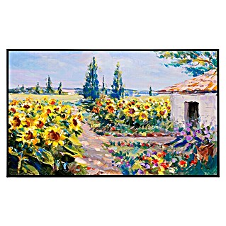 Papermoon Infrarot-Bildheizkörper Landschaftsmalerei (80 x 60 cm, 450 W)