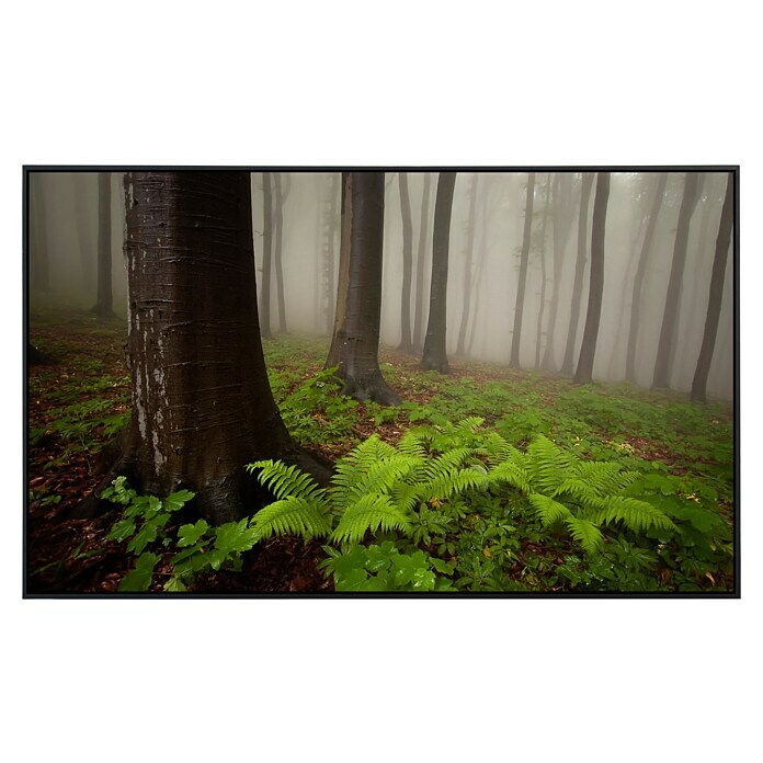Papermoon Infrarot-Bildheizkörper Mystischer Wald (60 x 60 cm, 350 W) | BAUHAUS