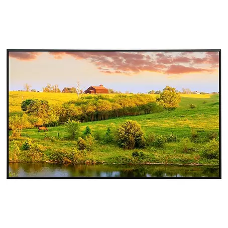 Papermoon  Infrarot-Bildheizkörper Bauernhof Landschaft 2