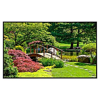 Papermoon Infrarot-Bildheizkörper Japanischer Garten 2 (120 x 75 cm, 900 W)