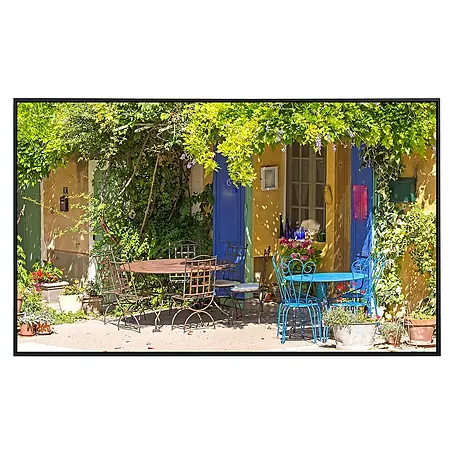 Papermoon  Infrarot-Bildheizkörper Provence Cafe Shop