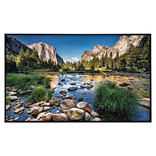Papermoon Infrarot-Bildheizkörper Yosemite River Reflexion (120 x 75 cm, 900 W)
