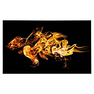 Papermoon Infrarot-Bildheizkörper Feuerflammen (80 x 60 cm, 450 W)