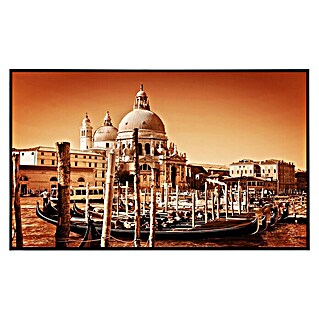 Papermoon Infrarot-Bildheizkörper Retro Venedig (100 x 60 cm, 600 W)