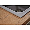 Schock Einbauspüle Orlando (86 x 50 cm, 1 Becken, Cristalite®, Grau)