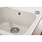 Schock Fregadero encastrable (86 x 50 cm, 1 cubeta, Cristalite®, Blanco)