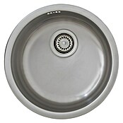 Respekta Inbouwspoelbak Portland (Diameter: 44,6 cm, Roestvrij staal) | BAUHAUS