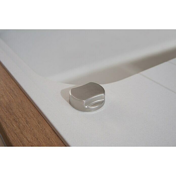 Schock Fregadero encastrable (86 x 50 cm, 1 cubeta, Cristalite®, Blanco)