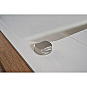 Schock Fregadero encastrable (86 x 50 cm, 1 cubeta, Cristalite®, Blanco)
