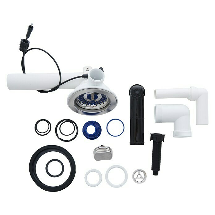 Schock Fregadero encastrable (86 x 50 cm, 1 cubeta, Cristalite®, Blanco)