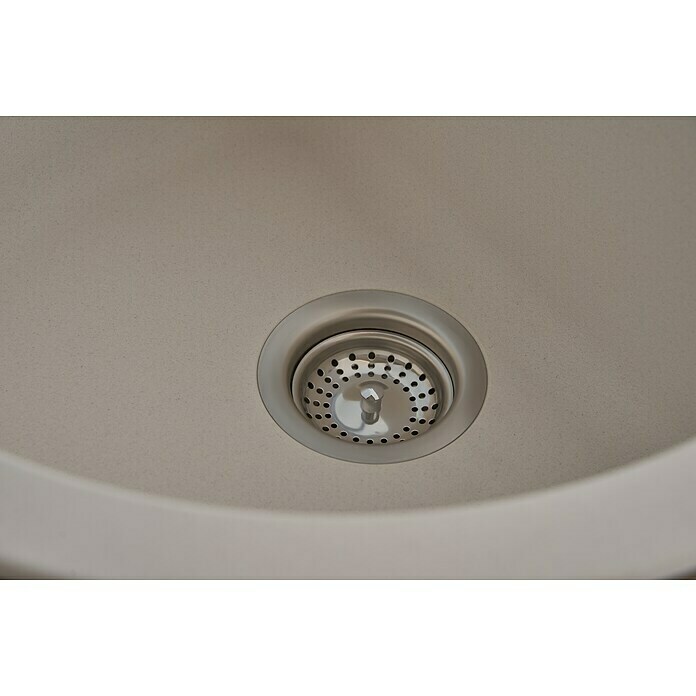 Schock Fregadero encastrable (79 x 50 cm, 1 cubeta, Cristalite®, Blanco)
