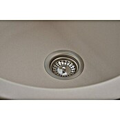 Schock Fregadero encastrable (79 x 50 cm, 1 cubeta, Cristalite®, Blanco)