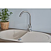 Schock Fregadero encastrable (79 x 50 cm, 1 cubeta, Cristalite®, Blanco)