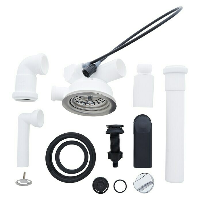 Schock Fregadero encastrable (79 x 50 cm, 1 cubeta, Cristalite®, Blanco)