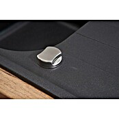 Schock Fregadero encastrable (86 x 50 cm, 1 cubeta, Cristalite®, Negro)