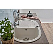 Schock Fregadero encastrable (79 x 50 cm, 1 cubeta, Cristalite®, Blanco)