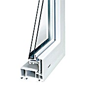 Solid Elements Kippfenster Q59 (B x H: 60 x 50 cm, Kunststoff, Weiß)