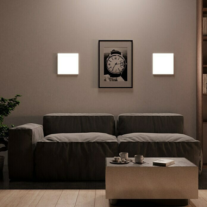 Ledvance SUN@Home LED-Panel Planon Frameless (20 W, L x B x H: 30 x 30 x 6,1 cm, Weiß, Kaltweiß) | BAUHAUS