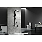 Imex Ural Sistema de ducha (Con grifo monomando, Negro) | BAUHAUS