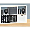 Aufbewahrungsbox Crystall (L x B x H: 31 x 31 x 30,5 cm, Kunststoff, Grau/Transparent, Mit Deckel) | BAUHAUS