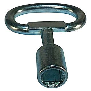Ključ za vratašca dimnjaka (Metal, Promjer: 8 mm)