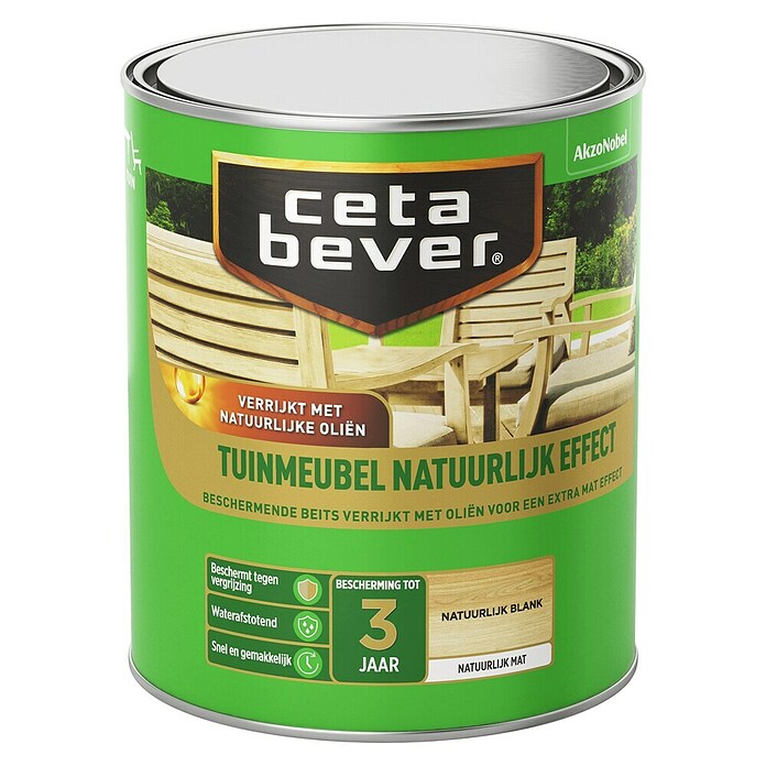 Cetabever Lakbeits Tuin (Natuurlijk blank, 750 ml, Mat) | BAUHAUS