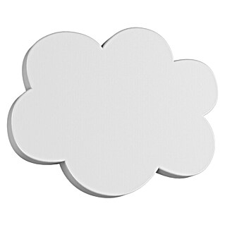 Tapa final Nube (Blanco, 1 ud., Específico para: Barras para las cortinas de Ø 20 mm)