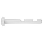 Soporte de pared barra Doble (Blanco, Largo: 31,5 cm) | BAUHAUS