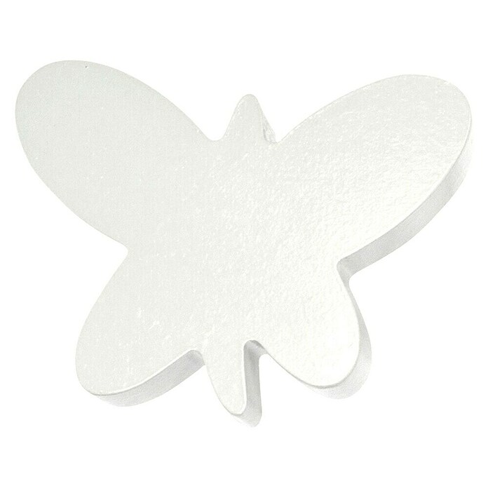 Tapa final Mariposa (Blanco, 1 ud., Específico para: Barras para las cortinas de Ø 20 mm) | BAUHAUS