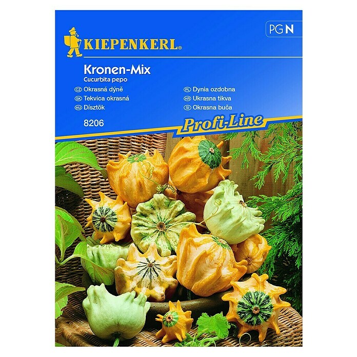 Kiepenkerl Profi-Line Sjeme povrća ukrasna tikva Kronen-Mix  (Cucurbita pepo, Berba: Rujan) | BAUHAUS