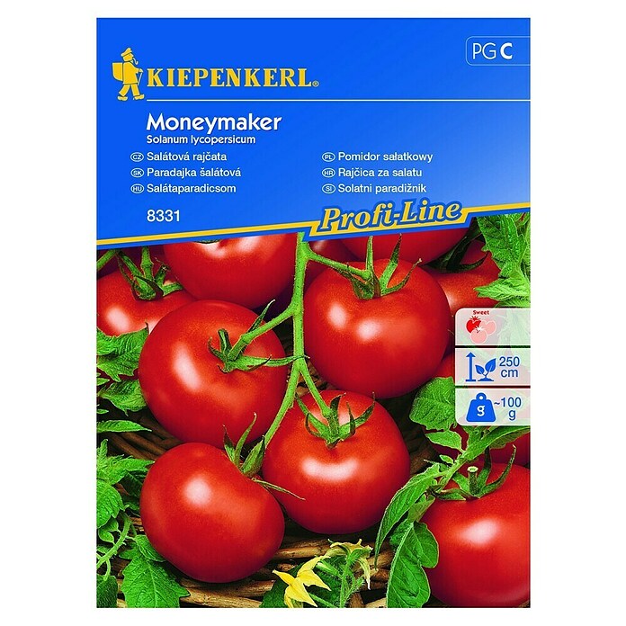 Kiepenkerl Zelenjavna semena solatni paradižnik Moneymaker  (Solanum lycopersicum, Čas žetve: Julij) | 8127 - Feinsämereien in PG Marke | IBYA - Sämereien | IBY - Sämereien | IB - Grünpflanzen/Sämereien | I - Stadtgarten | BAUHAUS