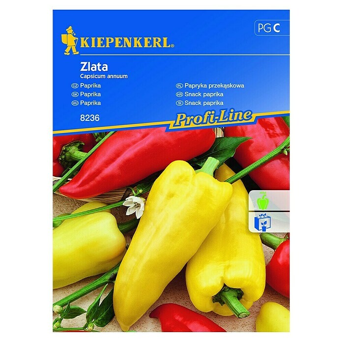 Kiepenkerl Sjeme povrća paprika Zlata  (Capsicum annuum, Berba: Kolovoz) | BAUHAUS