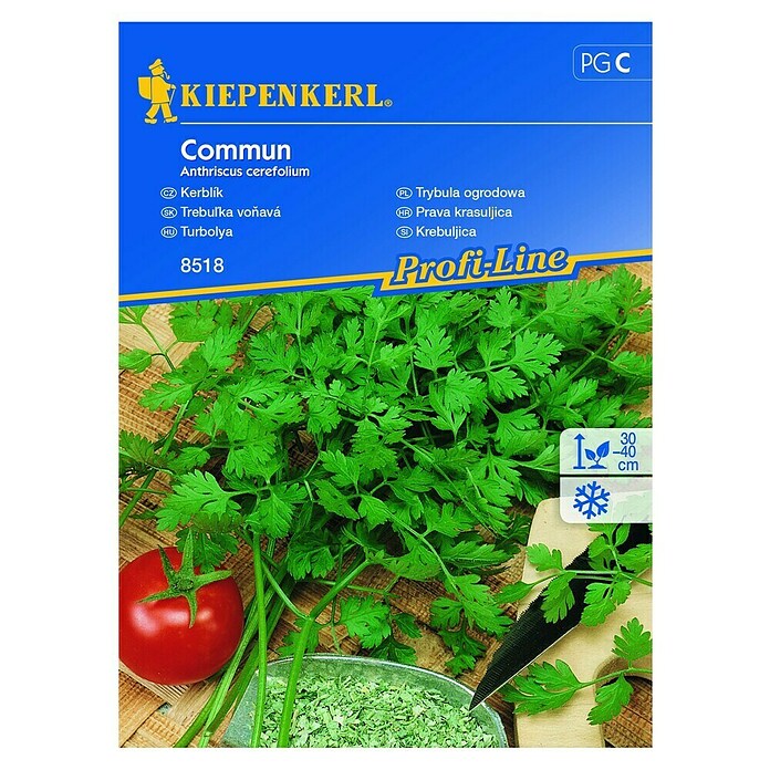 Kiepenkerl Profi-Line Sjeme začinskog bilja Prava krasuljica  (Anthriscus cerefolium, Vrijeme sjetve: Travanj, Berba: Travanj) | BAUHAUS