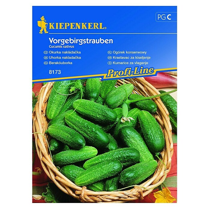 Kiepenkerl Sjeme povrća krastavac Vorgebirgstrauben  (Cucumis sativus, Berba: Srpanj) | BAUHAUS