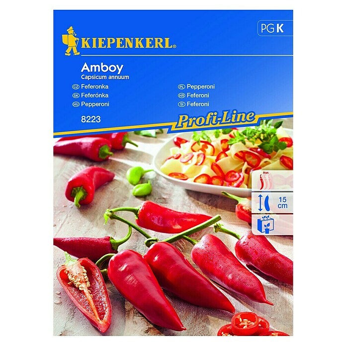 Kiepenkerl Sjeme povrća paprika Amboy  (Capsicum annuum, Berba: Kolovoz) | BAUHAUS