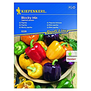 Kiepenkerl Sjeme povrća paprika Blocky mix (Capsicum annuum, Berba: Kolovoz)