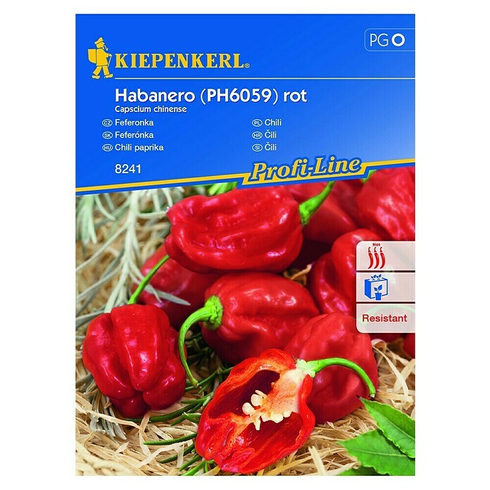 Kiepenkerl Sjeme povrća paprika Habanero, crvena  (Capscium chinense, Berba: Kolovoz) | BAUHAUS
