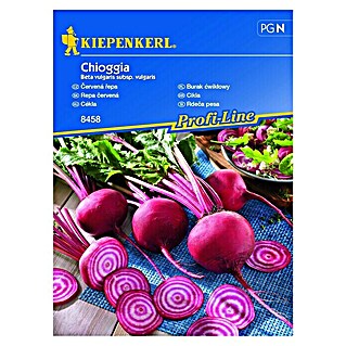 Kiepenkerl Zelenjavna semena Rdeča pesa Chioggia (Beta vulgaris subsp. vulgaris, Čas žetve: Avgust)