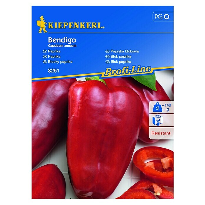Kiepenkerl Sjeme povrća paprika Bendigo  (Capsicum annuum, Berba: Kolovoz) | BAUHAUS