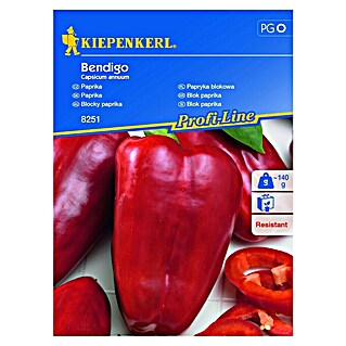 Kiepenkerl Sjeme povrća paprika Bendigo (Capsicum annuum, Berba: Kolovoz)