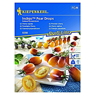 Kiepenkerl Sjeme povrća rajčica Indigo Pear Drops (Solanum lycopersicum, Berba: Srpanj)