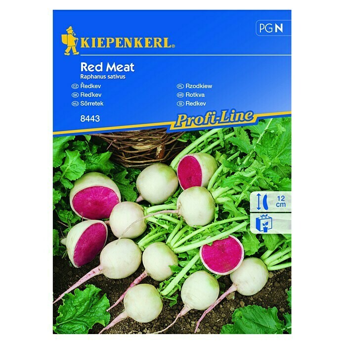 Kiepenkerl Profi-Line Sjeme povrća Red meat  (Raphanus sativus, Berba: Travanj, 4 m²) | BAUHAUS