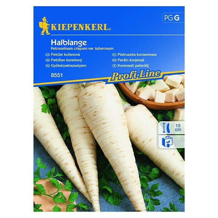 Kiepenkerl Profi-Line Sjeme povrća Peršin korjenaš Halblange  (Petroselinum crispum var. tuberosum, Berba: Listopad) | BAUHAUS