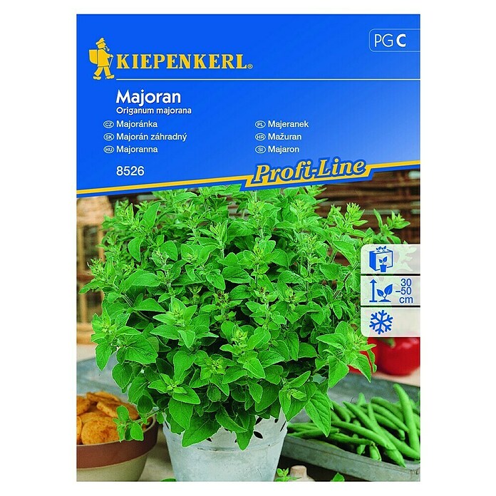 Kiepenkerl Sjeme začinskog bilja Mažoran  (Origanum majorana, Vrijeme sjetve: Travanj, Berba: Lipanj) | BAUHAUS
