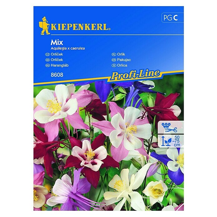 Kiepenkerl Cvetlična semena orlic  (Aquilegia x caerulea) | 8127 - Feinsämereien in PG Marke | IBYA - Sämereien | IBY - Sämereien | IB - Grünpflanzen/Sämereien | I - Stadtgarten | BAUHAUS