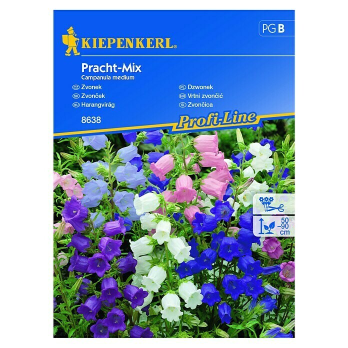 Kiepenkerl Sjeme cvijeća Vrtni zvončić Mix  (Campanula medium, Raznobojno) | BAUHAUS
