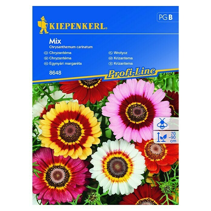 Kiepenkerl Sjeme cvijeća Krizantema Mix  (Chrysantemum carinatum, Raznobojno) | BAUHAUS