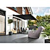 Sunfun Vollkassettenmarkise Elba (Schwarz, Farbe Gestell: Tiefschwarz, Breite: 5 m, Ausfall: 3,5 m) | BAUHAUS