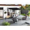 Sunfun Vollkassettenmarkise Elba (Schwarz, Farbe Gestell: Tiefschwarz, Breite: 5 m, Ausfall: 3,5 m) | BAUHAUS