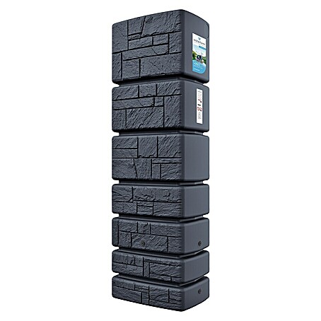 Regenspeicher Tower Stone (350 l, Anthrazit)